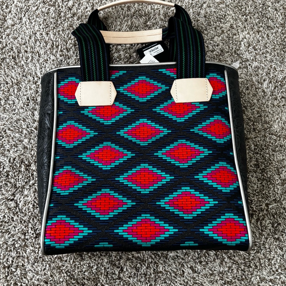 Consuela large classic Rowan tote new nwt navajo leather